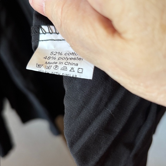 Elegant Zanzea Black Smocked Blouse xxl - Picture 5 of 7